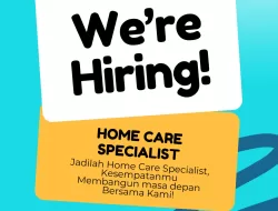Cusikat Clean & Care Buka Lowongan Kerja Home Care Specialist, Terbuka untuk Fresh Graduate