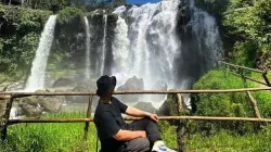Pemandangan Sekilas Surga Tersembunyi Bak ‘Niagara’ di Way Kanan, Lampung