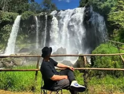 Pemandangan Sekilas Surga Tersembunyi Bak ‘Niagara’ di Way Kanan, Lampung